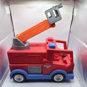 Blippi Red and Blue Fire Truck Toy Educational